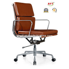 Aluminum Luxury Hotel/Office Eames Leather Computer Chair (RFT-B01)